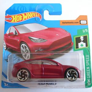 tesla model 3 hot wheels