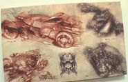 Fangore and Prime Evil concept art