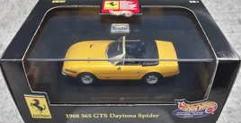 Hot Wheels Collectibles 1-43 1999 1968 365 GTS Daytona Spider Yellow China 22183
