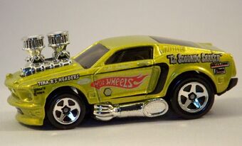 hot wheels tooned mustang