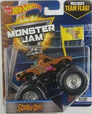  Hot Wheels Monster Jam MJ Dog Pound Scooby Doo 1:64 Scale :  Toys & Games