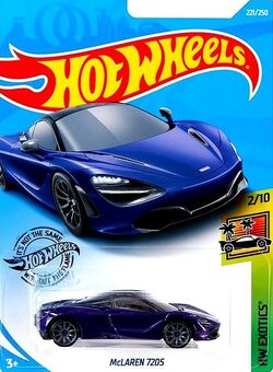 Hot Wheels 2021 HW Factory 500 H.P 9//10 Blue McLaren 720S