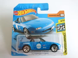 Hot Wheels '91 Mazda MX-5 Miata Diecast Car - Green Modern Classics Collection