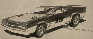 ミニカー Torino Stocker Near MINT Hot Wheels Black 1974 Ford Torino Stocker #3