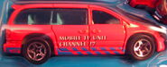 Dodge Caravan red Kool Toyz set car 2001