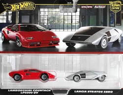 HOT WHEELS PREMIUM Spettacolare Lamborghini Countach LP 5000 QV Car