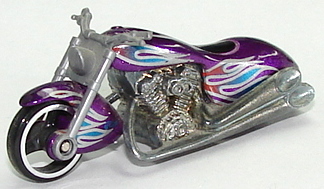 2009 Hot Wheels #105 Designs Scorchin Scooter Motorcycle 