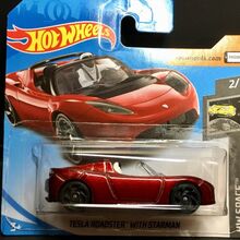 tesla roadster hot wheels starman