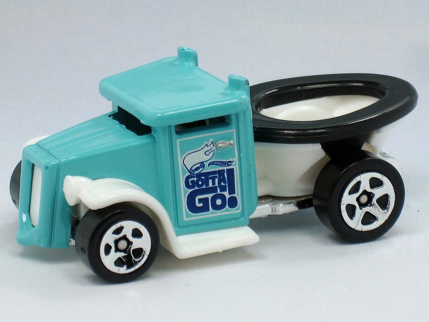 hot wheels toilet truck