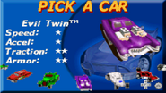 Evil Twin was playable in Hot Wheels Velocity X GBA