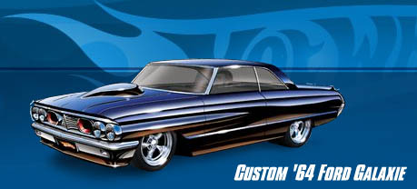 custom 64 galaxie 500 hot wheels