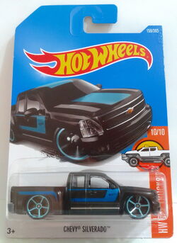 Hot wheels chevrolet silverado top