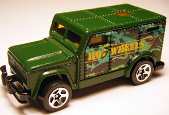 hot wheels military police van