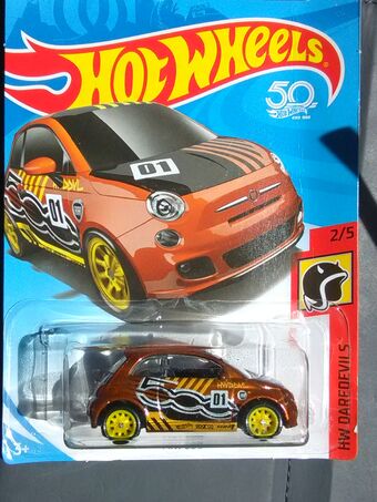 hot wheels fiat 500 2018
