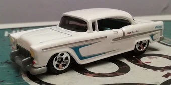 hot wheels 55 chevy tm gm