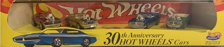 30th Anniversary Hot Wheels Cars (1968-1998) Collectibles