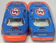 Finer (left) vs dull (right) variants