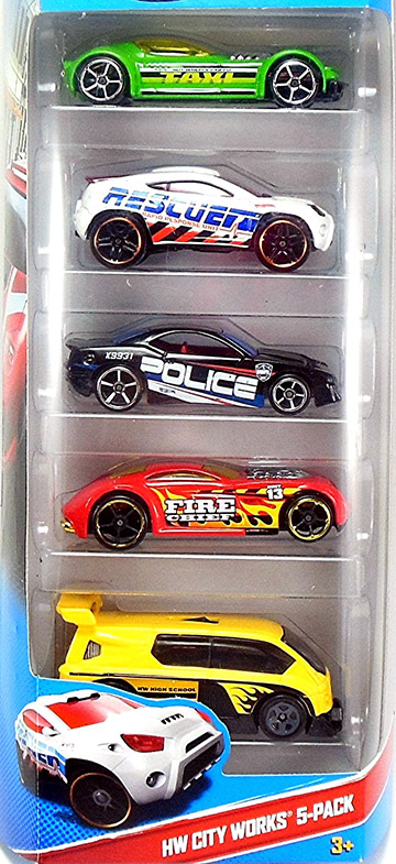 HW City Works 5-Pack (2013) | Hot Wheels Wiki | Fandom