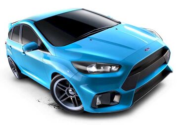 Hot wheels ford focus rs blue 2025