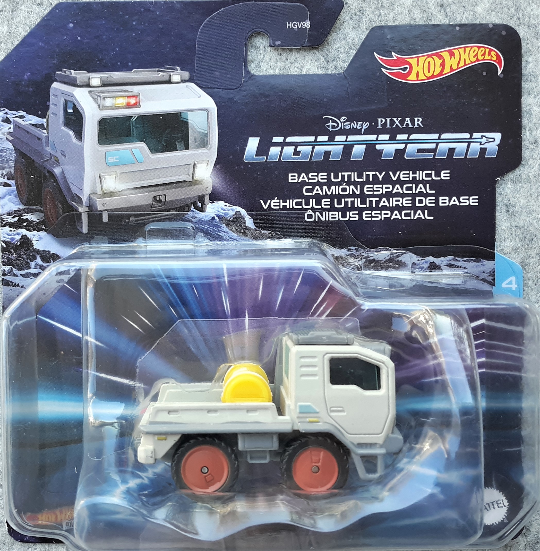 Hot Wheels Lightyear XL-01, Zurg Fighter Ship & XL-15
