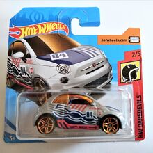 hot wheels fiat 500 2018