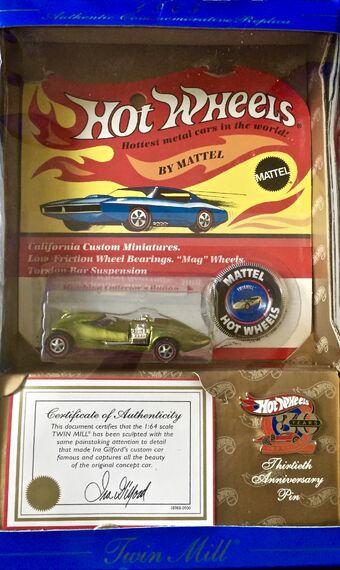 hot wheels anniversary cars