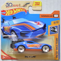 Details about   1/64 HOT WHEELS 50TH HW 50TH RACE TEAM 8 OF 10 RISE N CLIMB