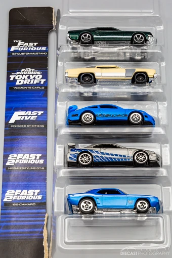 2020 hot wheels fast and furious 5 pack