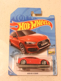 Carrinho Hot Wheels: Audi RS 5 Coupe Preto (R476K) Hw Turbo