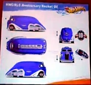 2011 RLC variant was originally planned to be blue as shown in the 11th Annual Hot Wheels Collectors Nationals