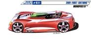 2000's Hot Wheels Website sketch by Alec Tam archived asset.