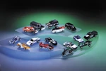 2001Catalog5Packs.jpg (49 KB) Pre-production version of the 2001 Harley-Davidson 5-Pack release, with 5SP wheels and different graphics.