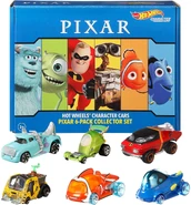 Disney amazon collector's set open cars