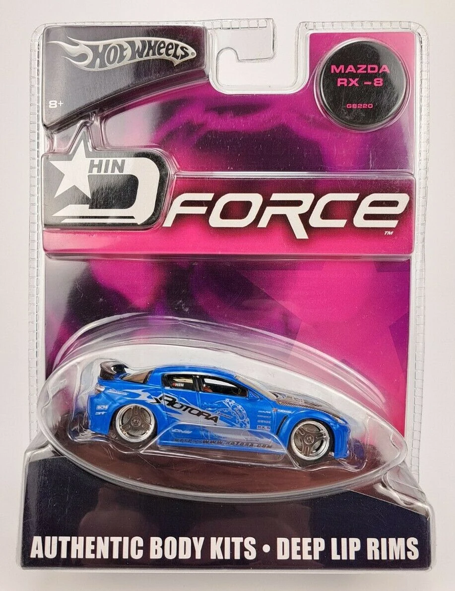 D-FORCE MAZDA RX-8 hot wheels japan models | 🏎MAZDA RX-8 HIN(Hot