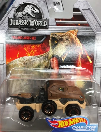 hot wheels jurassic world character cars 5 pack