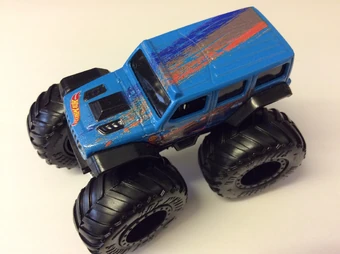 hot wheels 17 jeep wrangler blue