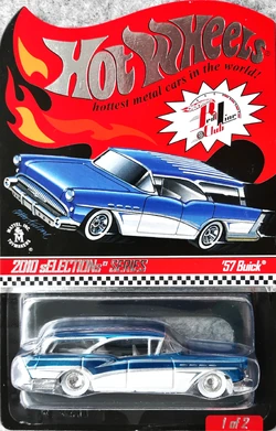 Hot Wheels 2010 RLC limitée à 3455 exemplaires 57 buick (A01
