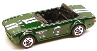 triumph tr6 hot wheels