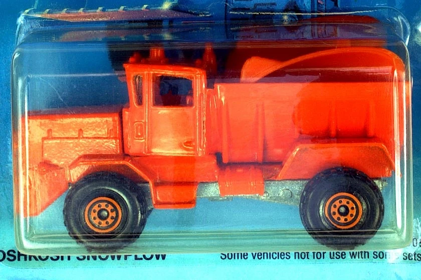 hot wheels oshkosh snow plow 1983