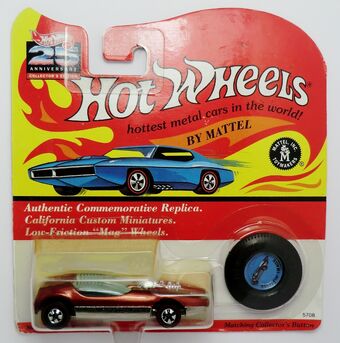 hot wheels 25th anniversary