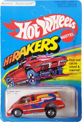 hot wheels vette van 1979