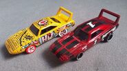 '70 Plymouth Superbird with '69 Dodge Charger Daytona