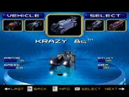 Krazy 8s was playable in Hot Wheels Velocity X PC & PS2