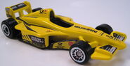 McDonalds F1 car yellow