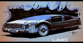 Sketch Syd Mead's Sentinel 400 Limo