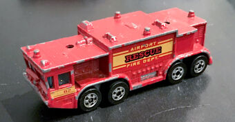 hot wheels airport rescue fire truck