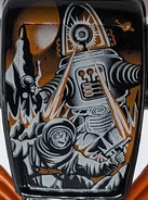 Roof graphic on the Halloween Highway release.