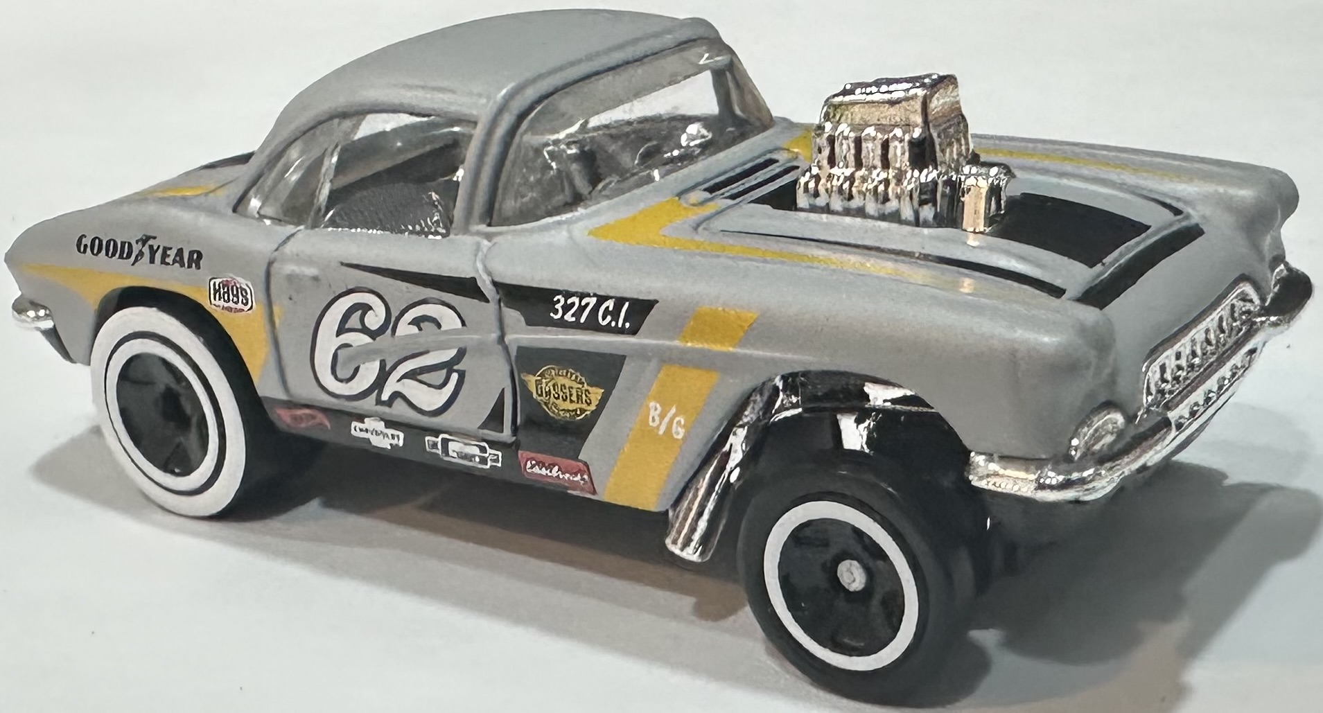クラシックス５ チェイス 62コルベット 62 CORVETTE GASSERのレビュー！C1コルベットがフロント跳ね上げ