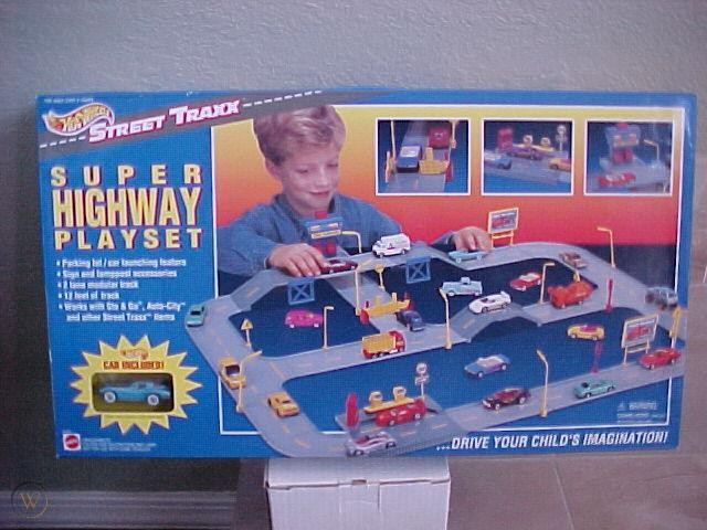 Hot wheels super sales highway playset
