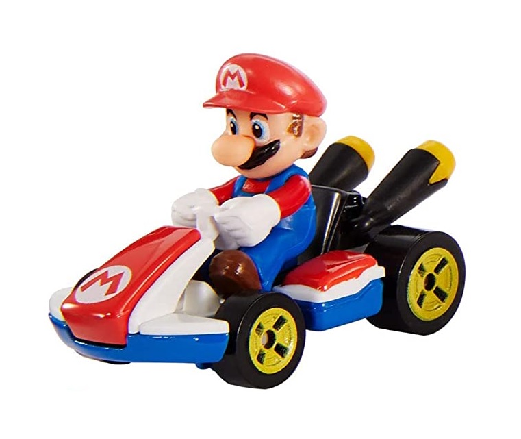Mario Kart Character Cars Luigi Mach 8 Hot Wheels 2019